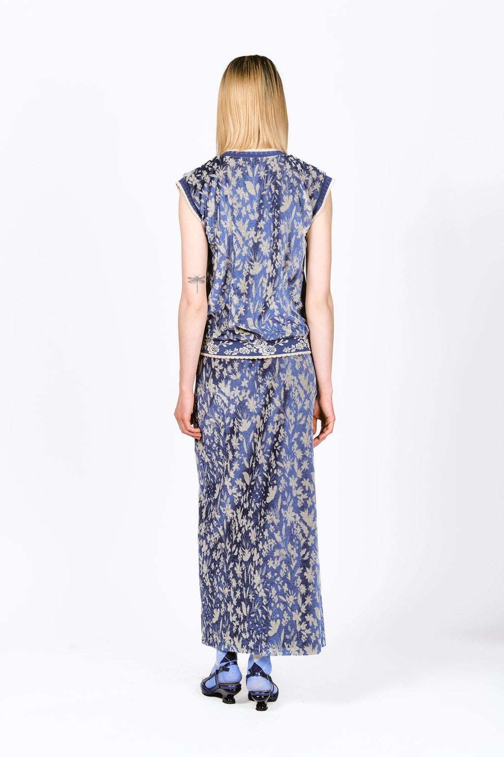 Bluebell Velour Vest