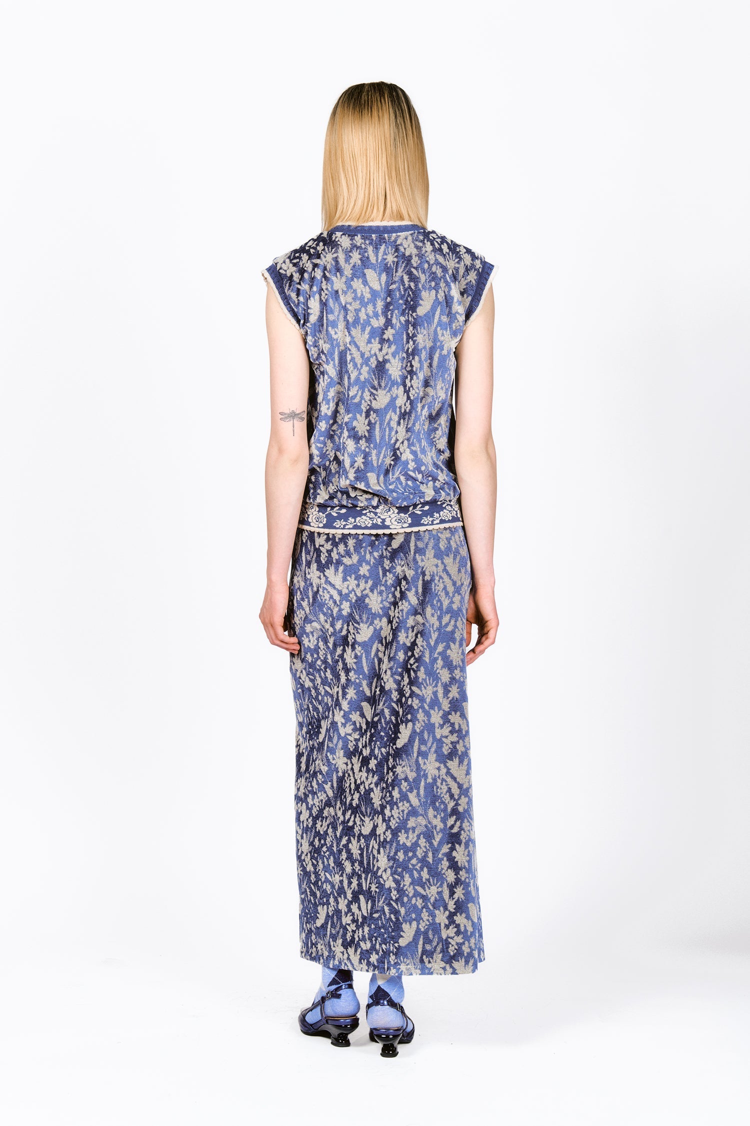 Bluebell Velour Vest