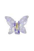 Large Gemtone Butterfly Jaw  Lavender