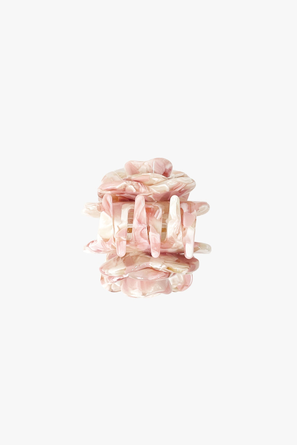 Layered Rosette Hair Jaw Clip