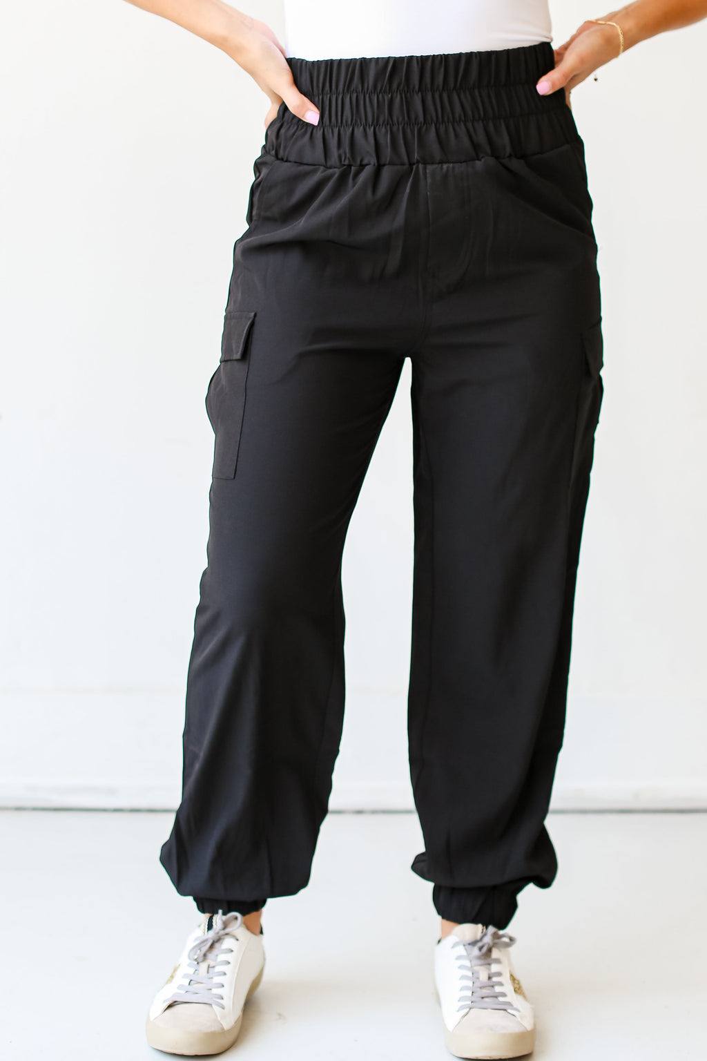 FINAL SALE - Savvy Outlook Cargo Joggers