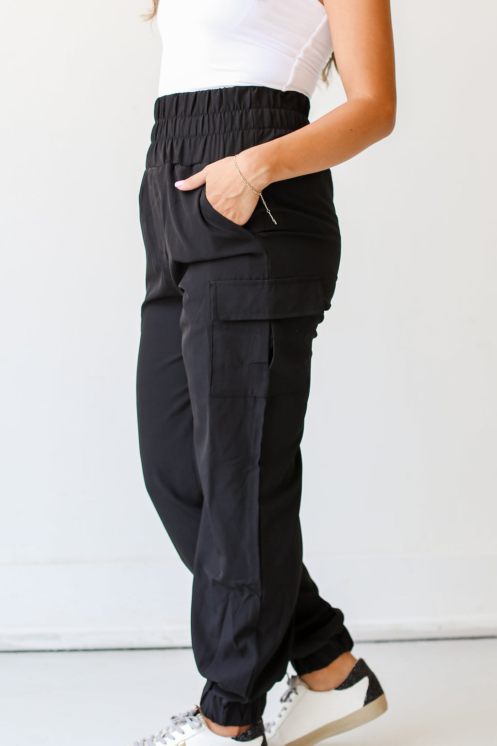 FINAL SALE - Savvy Outlook Cargo Joggers