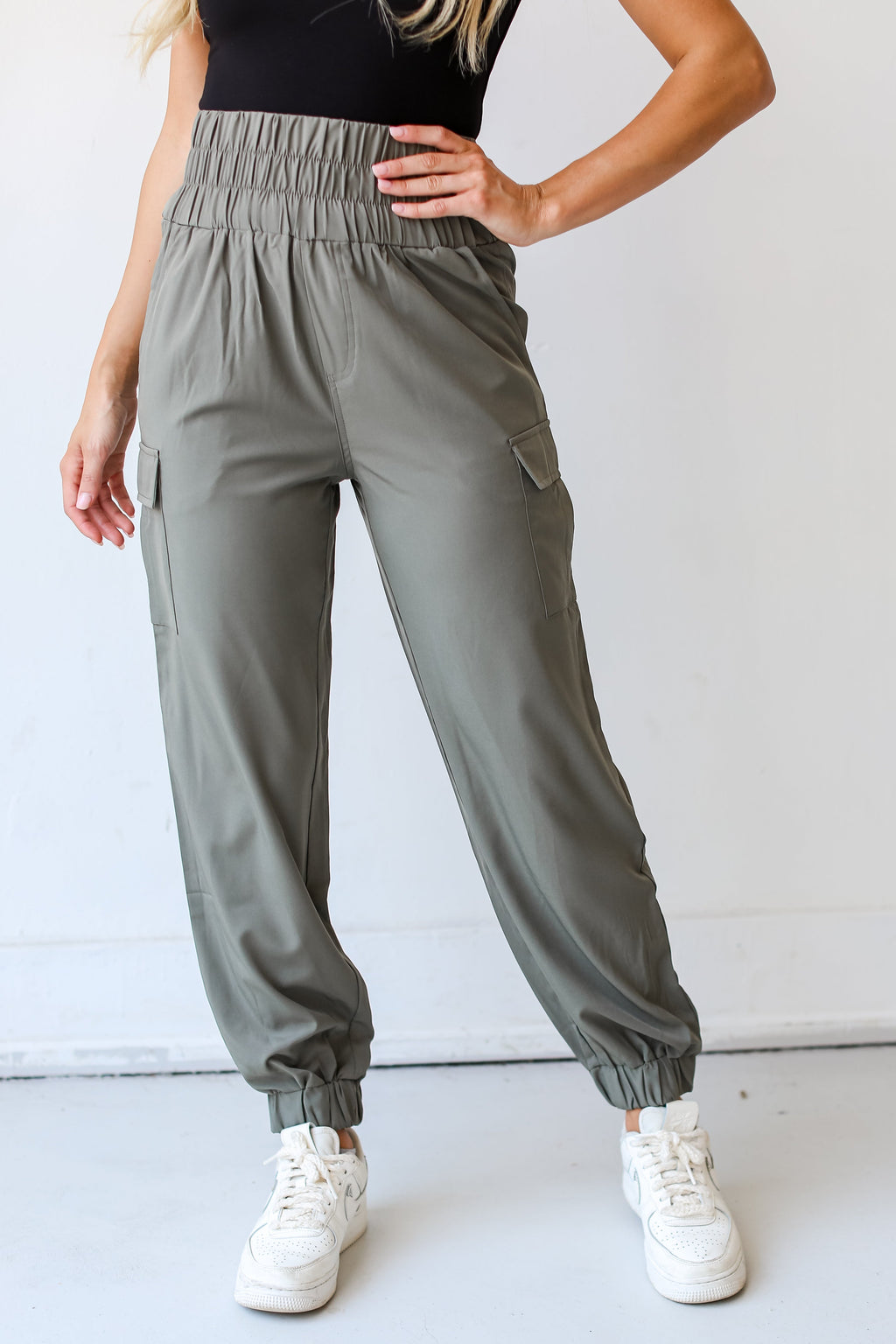 FINAL SALE - Savvy Outlook Cargo Joggers
